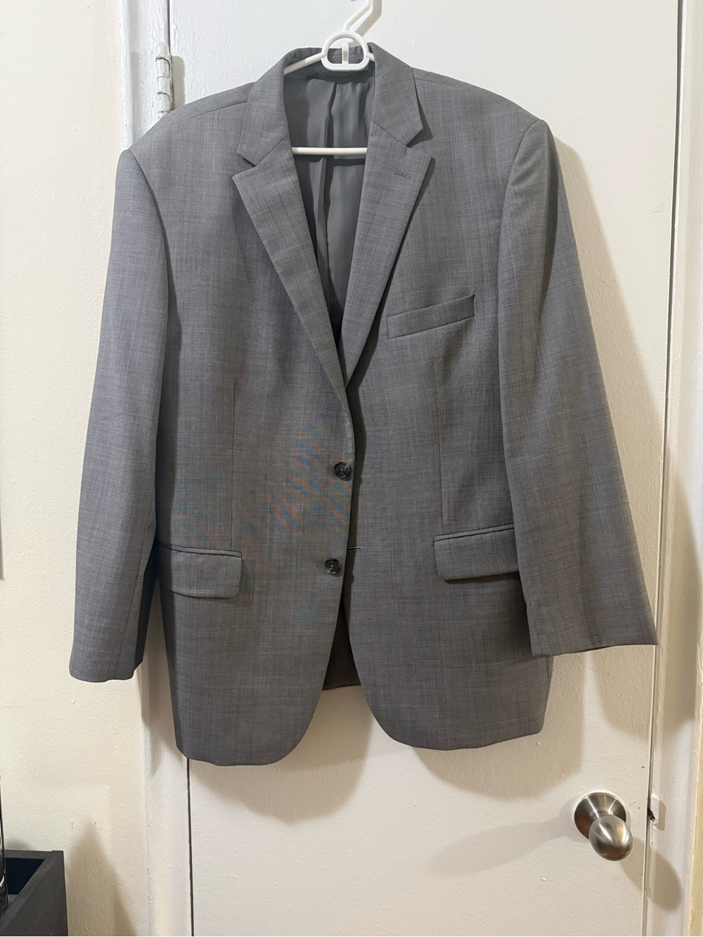 Jos. A. Bank Men's Gray Two-Button Suit